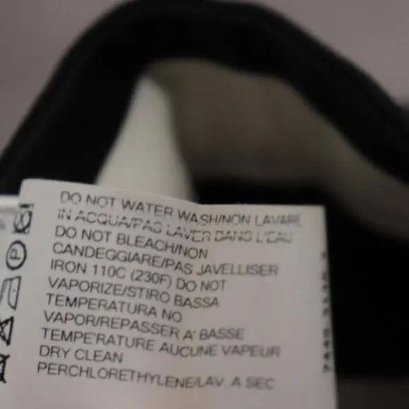 Rick Owens Women's Size 6 Black Cropped Trousers Pants Dress High Rise 100% Wool - Picture 13 of 15